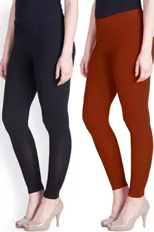 Lyra Multicolour Free Size Ankle Leggings