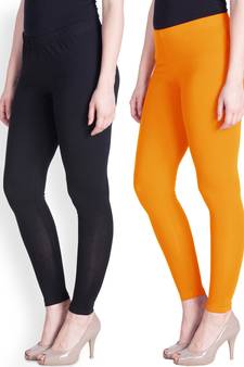 Lyra Multicolour Free Size Ankle Leggings