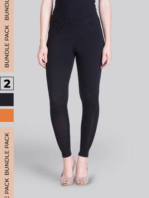 Lyra Multicolour Free Size Ankle Leggings 1