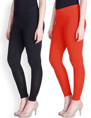 Lyra Multicolour Free Size Ankle Leggings 1