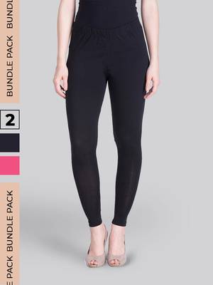 Lyra Multicolour Free Size Ankle Leggings 1