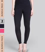 Lyra Multicolour Free Size Ankle Leggings