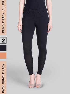 Lyra Multicolour Free Size Ankle Leggings 1
