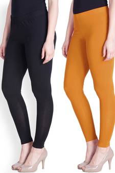 Lyra Multicolour Free Size Ankle Leggings