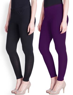 Lyra Multicolour Free Size Ankle Leggings 1