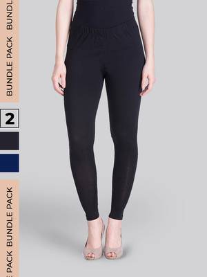 Lyra Multicolour Free Size Ankle Leggings 1