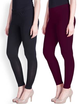 Lyra Multicolour Free Size Ankle Leggings 1