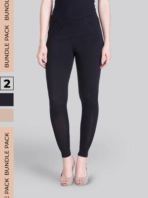 Lyra Multicolour Free Size Ankle Leggings 1