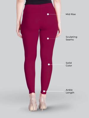 Lyra Multicolour Free Size Ankle Leggings 2