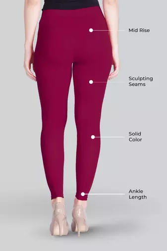 Lyra Multicolour Free Size Ankle Leggings