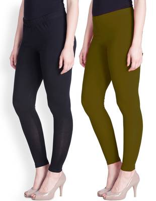 Lyra Multicolour Free Size Ankle Leggings 1