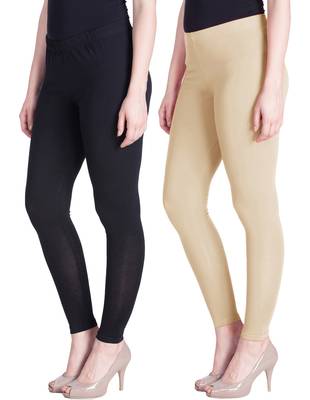 Lyra Multicolour Free Size Ankle Leggings 1