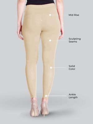 Lyra Multicolour Free Size Ankle Leggings 2