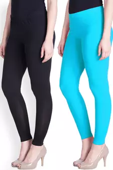 Lyra Multicolour Free Size Ankle Leggings