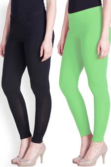 Lyra Multicolour Free Size Ankle Leggings
