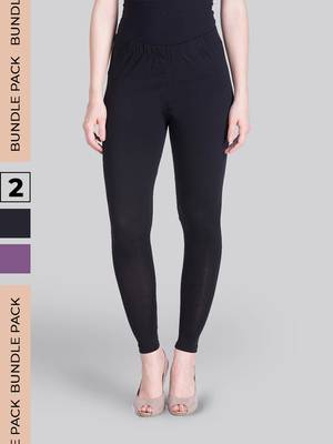 Lyra Multicolour Free Size Ankle Leggings 1