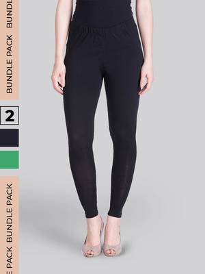 Lyra Multicolour Free Size Ankle Leggings 1