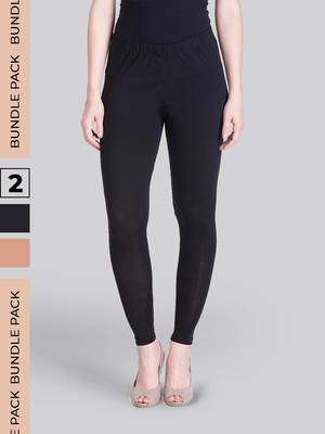 Lyra Multicolour Free Size Ankle Leggings 1