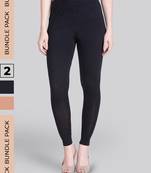 Lyra Multicolour Free Size Ankle Leggings