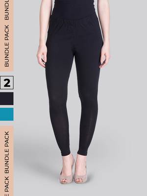 Lyra Multicolour Free Size Ankle Leggings 1