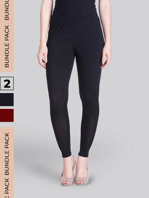 Lyra Multicolour Free Size Ankle Leggings 1