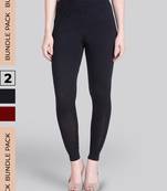 Lyra Multicolour Free Size Ankle Leggings