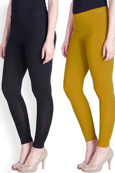 Lyra Multicolour Free Size Ankle Leggings