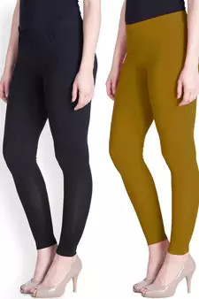 Lyra Multicolour Free Size Ankle Leggings