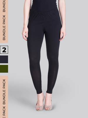 Lyra Multicolour Free Size Ankle Leggings 1