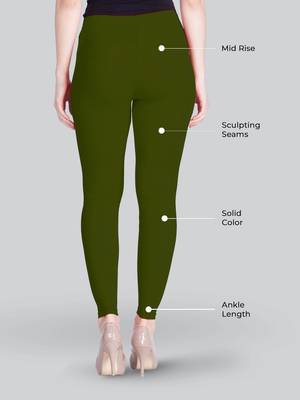 Lyra Multicolour Free Size Ankle Leggings 2