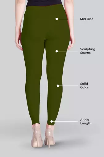 Lyra Multicolour Free Size Ankle Leggings