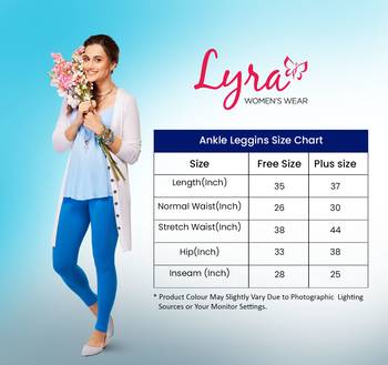 Lyra Multicolour Free Size Ankle Leggings 4