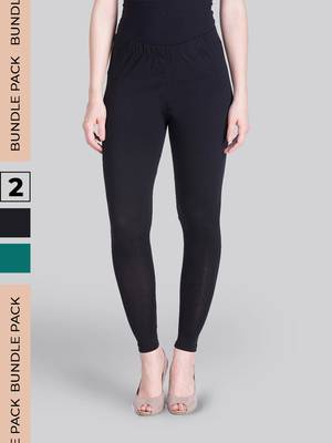 Lyra Multicolour Free Size Ankle Leggings 1