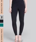Lyra Multicolour Free Size Ankle Leggings