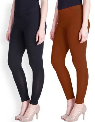 Lyra Multicolour Free Size Ankle Leggings 1