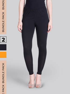 Lyra Multicolour Free Size Ankle Leggings 1