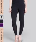 Lyra Multicolour Free Size Ankle Leggings