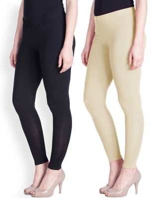 Lyra Multicolour Free Size Ankle Leggings 1
