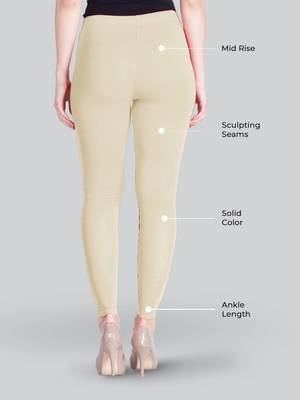 Lyra Multicolour Free Size Ankle Leggings 2