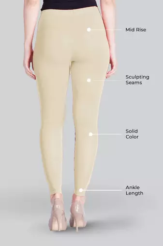 Lyra Multicolour Free Size Ankle Leggings