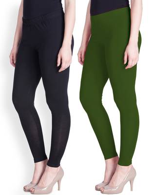 Lyra Multicolour Free Size Ankle Leggings 1