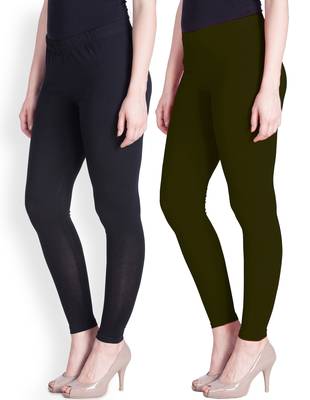 Lyra Multicolour Free Size Ankle Leggings 1