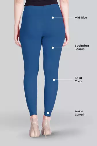 Lyra Multicolour Free Size Ankle Leggings
