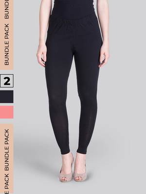 Lyra Multicolour Free Size Ankle Leggings 1