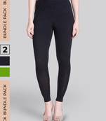 Lyra Multicolour Free Size Ankle Leggings