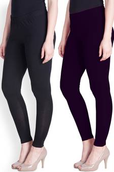 Lyra Multicolour Free Size Ankle Leggings