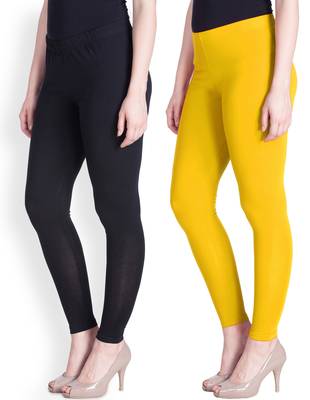 Lyra Multicolour Free Size Ankle Leggings 1