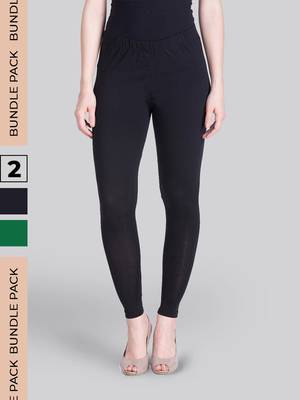 Lyra Multicolour Free Size Ankle Leggings 1