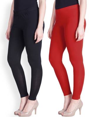 Lyra Multicolour Free Size Ankle Leggings 1