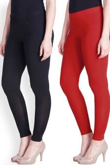 Lyra Multicolour Free Size Ankle Leggings